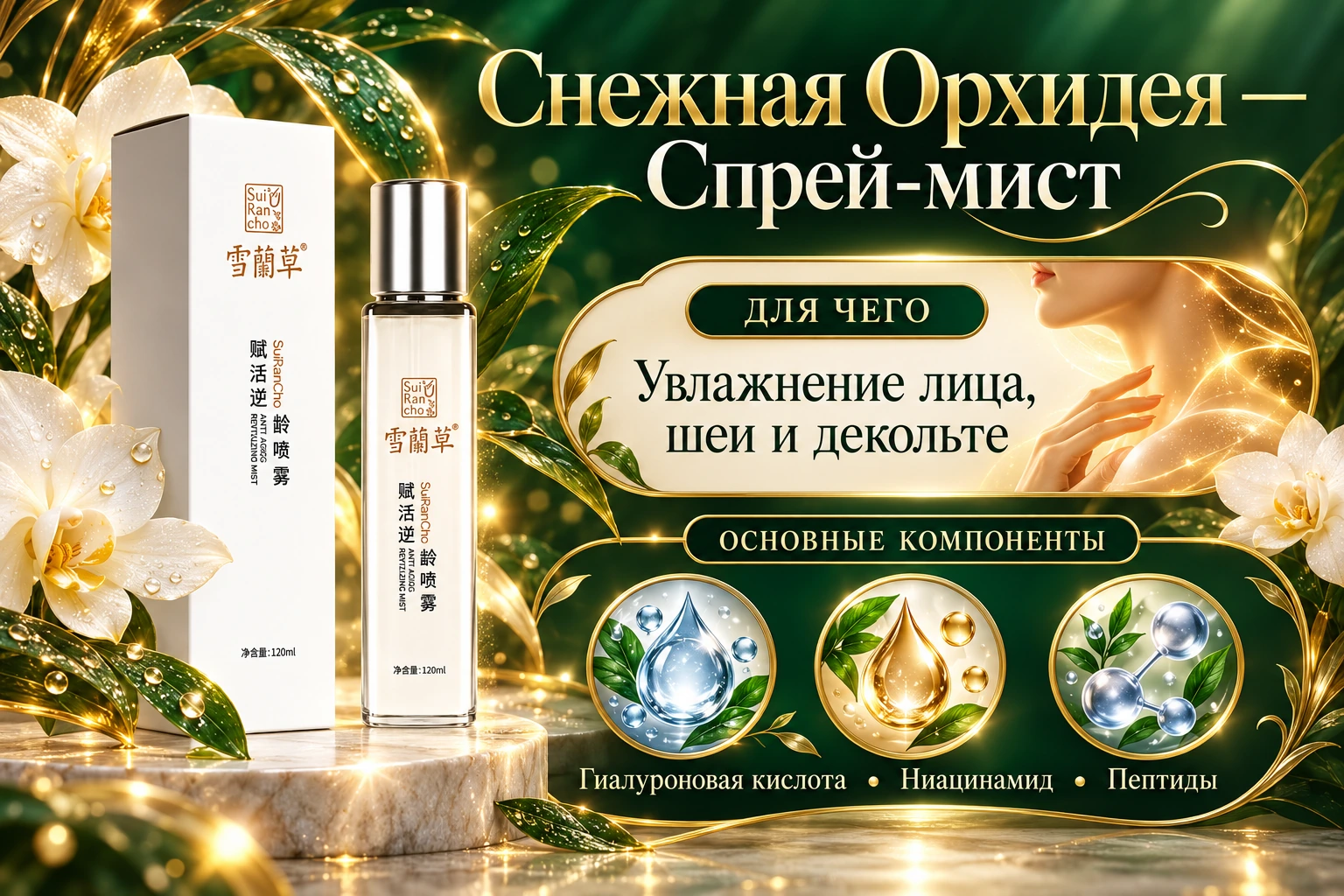 Снежная Орхидея: назначение и основные компоненты